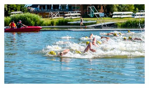 Tweede time trial binnenbad in functie van EJK open water 2024