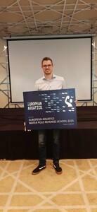 Florian Antheunis a obtenu son diplôme d'arbitre EA de water-polo