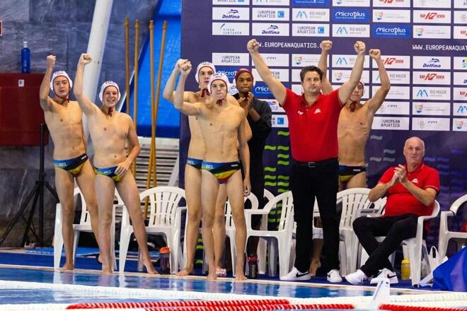 De Red Sharks naar de Finale van het EJK Div I
