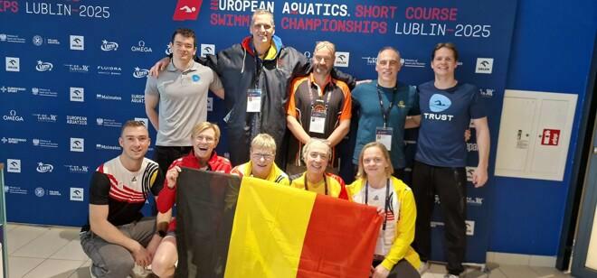 Prachtige prestaties van het masters team op EK Lublin