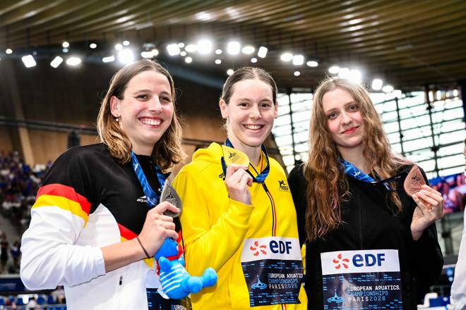 Médaille d'or aux Championnats d'Europe pour Roos
