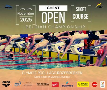 Championnats Belgique de natation 25M 2025