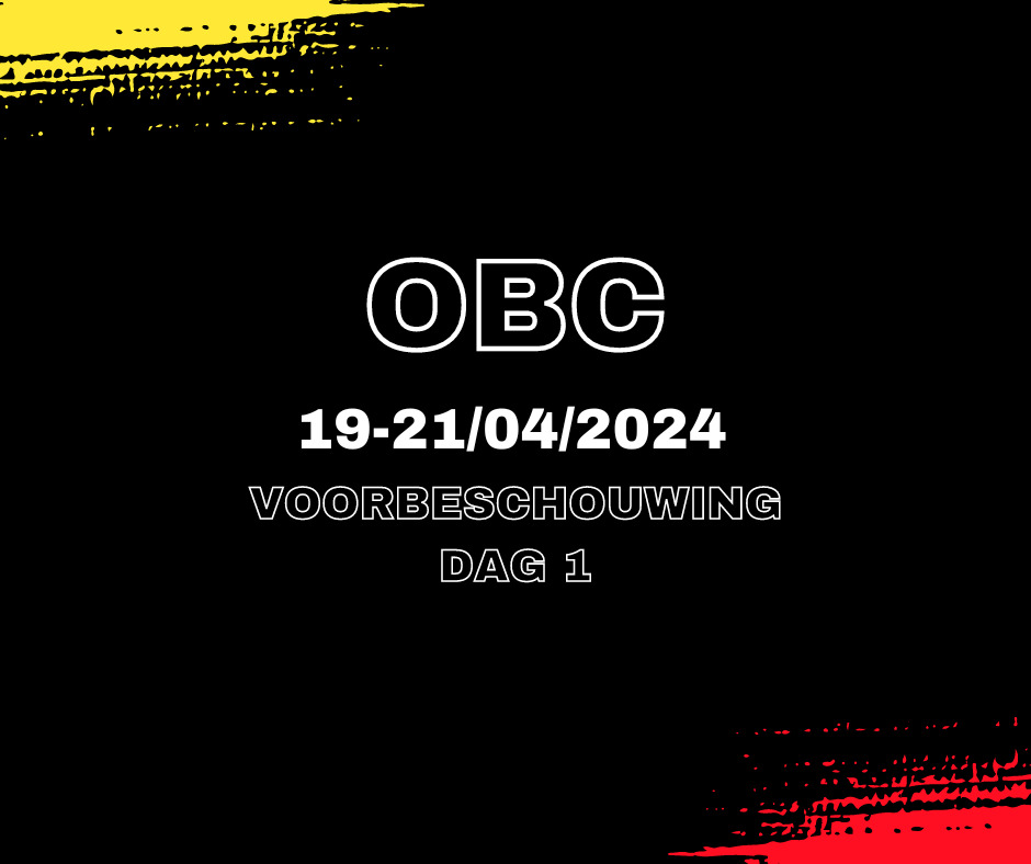 Voorbeschouwing Open Belgische Kampioenschappen – Dag 1!