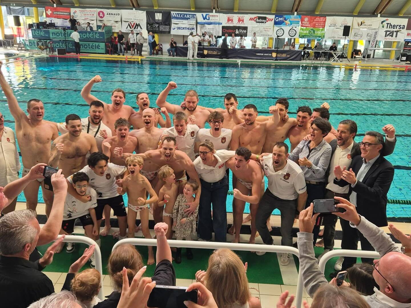 Royal Dauphins Mouscronnois qualify for the second round of the EA Challenger Cup